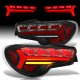 Subaru BRZ 2013-2020 Black LED Tail Lights Sequential Signals