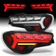 Toyota 86 2017-2020 Black LED Tail Lights Sequential Signals