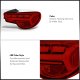 Toyota 86 2017-2020 Red LED Tail Lights Sequential Signals