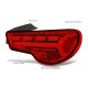 Toyota 86 2017-2020 Red LED Tail Lights Sequential Signals