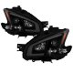 Nissan Maxima 2009-2014 Black Smoked LED DRL Projector Headlights