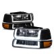 Chevy Suburban 2000-2006 LED DRL Headlights Bumper Lights