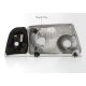 Ford Ranger 2001-2011 Black Headlights Corner Lights