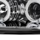 VW Passat 2001-2005 Clear Halo Projector Headlights with LED