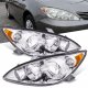 Toyota Camry 2005-2006 Chrome Headlights