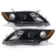 Toyota Camry 2007-2009 Black Projector Headlights