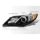 Toyota Camry 2012-2014 Black Headlights