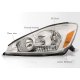 Toyota Sienna 2004-2005 Chrome Headlights