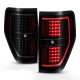 Ford F150 2009-2014 Black Smoked LED Tail Lights