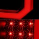 Toyota Tundra 2007-2013 Black Smoked Tube LED Tail Lights