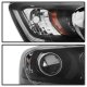 Honda Accord Sedan 2013-2015 Black Projector Headlights LED DRL