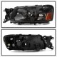 Subaru Forester 2003-2004 Black Headlights