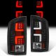 Dodge Ram 2007-2008 Black LED Tail Lights J2