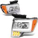 Ford F150 2009-2014 Projector Headlights LED DRL Signals N5
