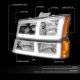 Chevy Silverado 2003-2006 LED DRL Headlights Bumper Lights N4