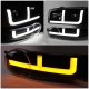 GMC Sierra Denali 2002-2007 Black LED DRL Headlights Switchback Bumper Lights N4