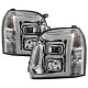 GMC Yukon Denali 2007-2014 Projector Headlights LED DRL S2