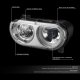 Dodge Challenger 2008-2014 Chrome HID Projector Headlights