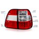 Toyota Land Cruiser 1998-2007 LED Tail Lights Red and Clear