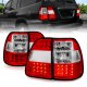 Toyota Land Cruiser 1998-2007 LED Tail Lights Red and Clear