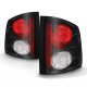 Chevy S10 1994-2004 Black Altezza Tail Lights