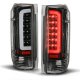 Ford F150 1989-1996 Black Tube LED Tail Lights