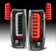 Ford Bronco 1989-1996 Black Tube LED Tail Lights