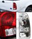 Ford F350 Super Duty 1999-2007 Red and Clear Tail Lights