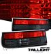 Nissan 300ZX 1990-1996 Red and Smoked Tail Lights