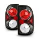 Dodge Dakota 1997-2004 Black Altezza Tail Lights