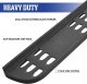 Ford F150 SuperCrew 2021-2024 Black Nerf Bars 7 Inch