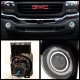 GMC Sierra 3500 2003-2006 Smoked Halo Projector Fog Lights