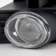 GMC Sierra 2500HD 2001-2002 Clear Projector Fog Lights with LED