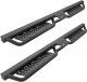 Chevy Silverado 2500HD Crew Cab 2020-2024 Black Nerf Bars