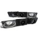 VW Jetta 1993-1998 Black Projector Fog Lights