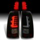 GMC Sierra 2500 1999-2004 Black Smoked LED Tail Lights