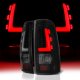 GMC Sierra 3500 2001-2006 Black Smoked LED Tail Lights