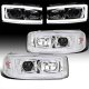 GMC Sierra 3500 2001-2006 Chrome Projector Headlights