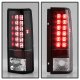 Chevy Astro 1985-2004 Black LED Tail Lights