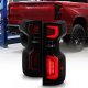 Chevy Silverado 2019-2023 Black Smoked Tail Lights