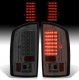 Dodge Ram 2500 2007-2009 LED Tail Lights Smoked