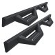 Chevy Silverado 2500HD Crew Cab 2020-2024 Black Nerf Bars