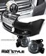 VW Golf 1999-2005 R32 Style Front Bumper Chrome Grille with Fog Lights