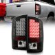 Dodge Ram 3500 2007-2009 Black LED Tail Lights