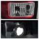 GMC Sierra 2500HD 2007-2014 Red and Clear LED Tail Lights Tube