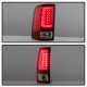 GMC Sierra 3500HD 2007-2014 Red and Clear LED Tail Lights Tube