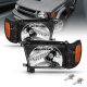 Toyota 4Runner 1996-1998 Black Headlights and Corner Lights