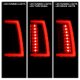 GMC Sierra 1500HD 1999-2006 Black LED Tail Lights White Tube