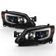 Subaru WRX 2008-2014 Black Projector Headlights LED DRL Switchback Signals