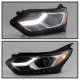 Chevy Equinox 2018-2020 Black Projector Headlights